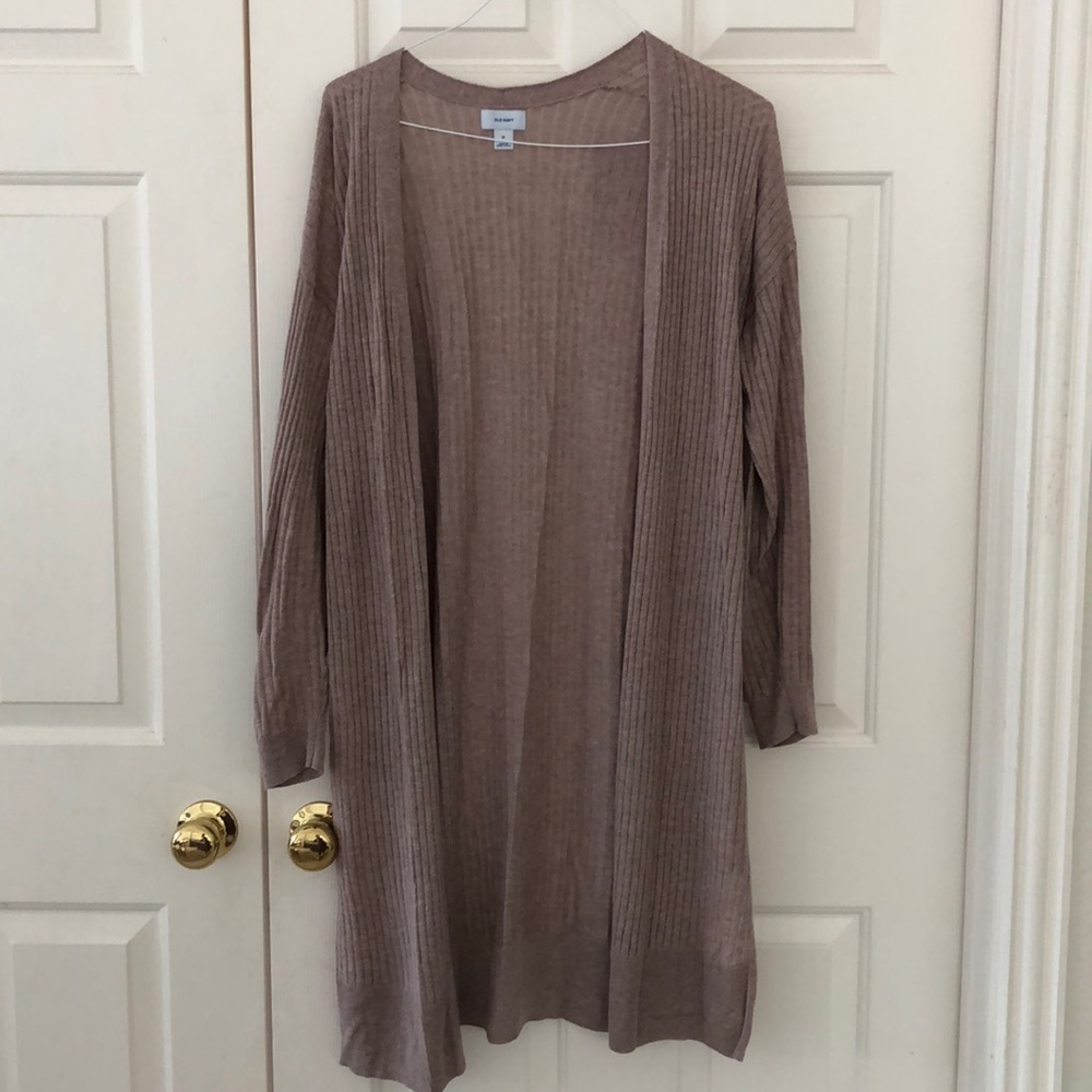 Long cardigan, lightweight.